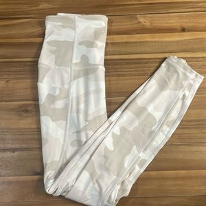 Tan camo all in motion leggings